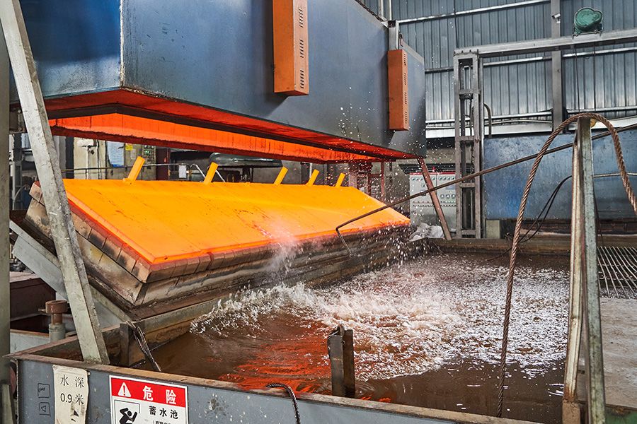 Material solid solution heat treatment Material solid solution heat treatment